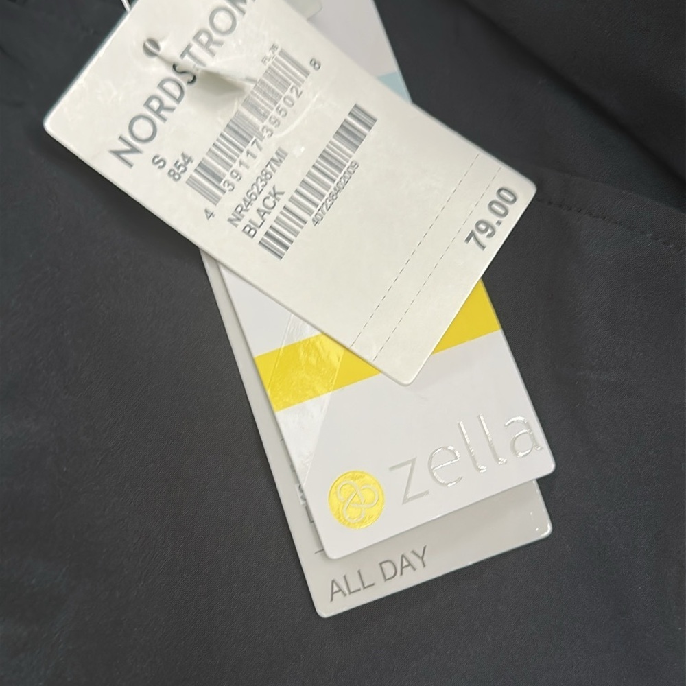 Zella all day lightweight jogger zip pocket
Elastic waist black size small NWT - Picture 8 of 9